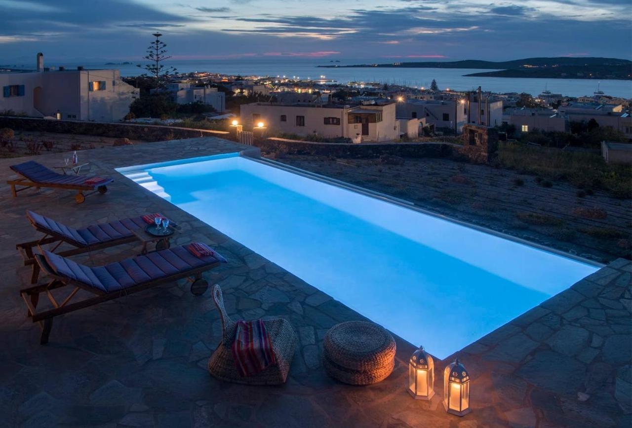 Orasea Villa With Private Pool Parikia  Exterior photo