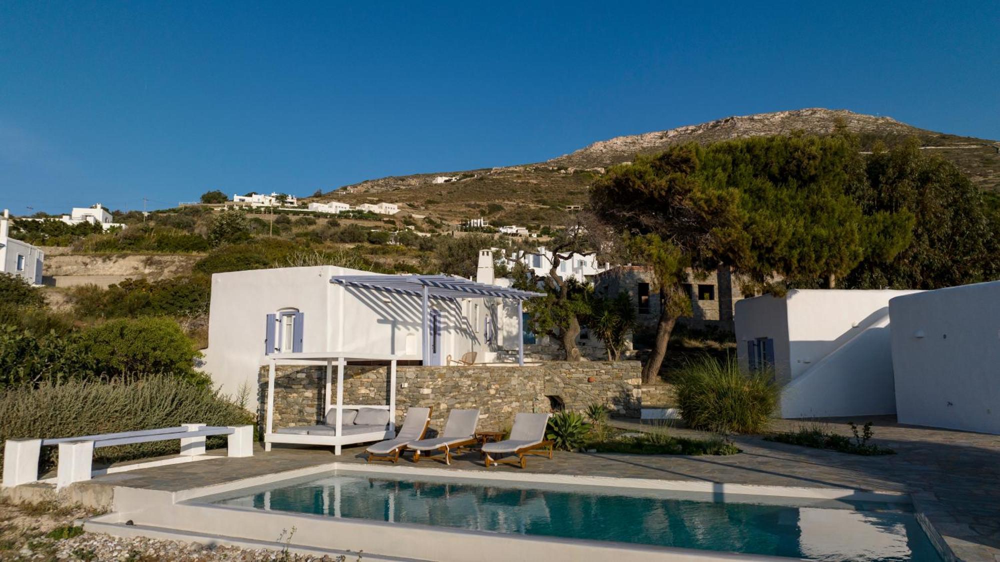 Orasea Villa With Private Pool Parikia  Exterior photo
