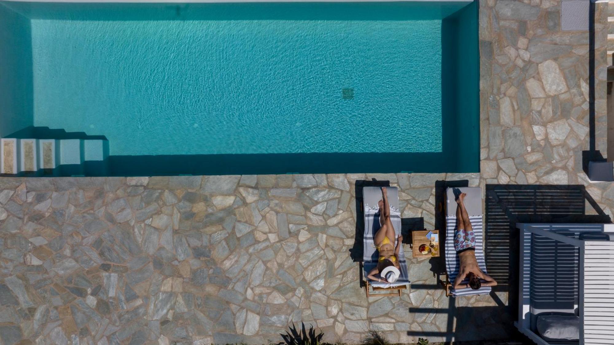 Orasea Villa With Private Pool Parikia  Exterior photo