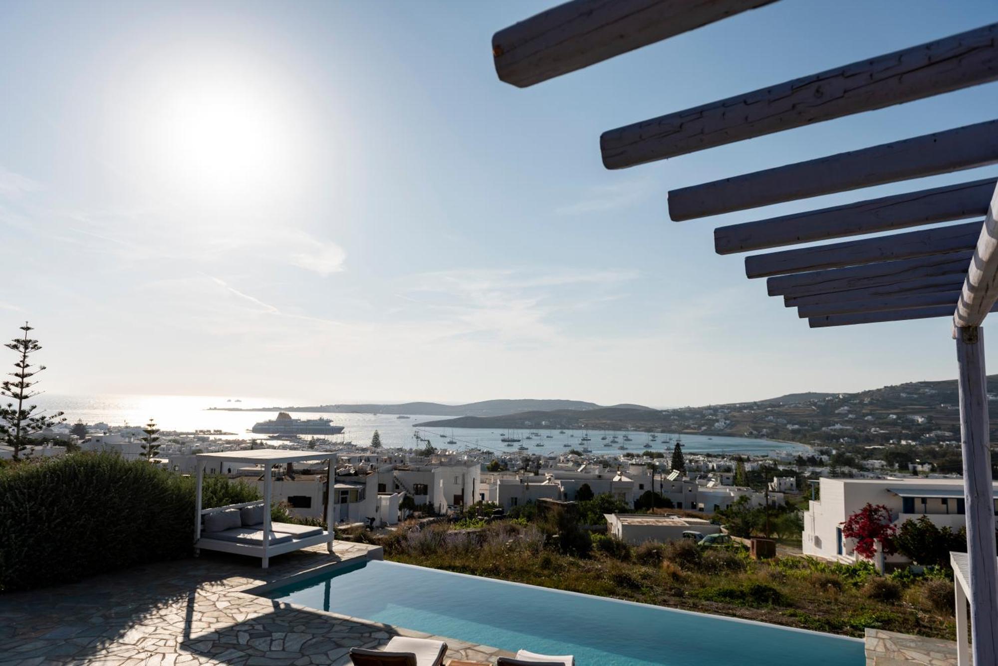 Orasea Villa With Private Pool Parikia  Exterior photo